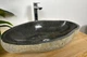 Накладний умивальник "Аруніка" river stone 63,5 х 38,5 см сіра - зображення 4