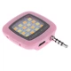 Світлодіодне світло для фото Alitek iFlash (спалах для селфі), pink (55060) - зображення 4