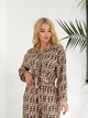 Жіночий легкий прогулянковий костюм (сорочка + брюки) Uaclothes 50-52 Бежевий (like31752-119591358) - изображение 2