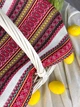 Великодній рушничок лляний для кошика Грація 70х45 см Червоний - зображення 4