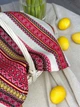 Великодній рушничок лляний для кошика Грація 45х30 см Червоний - зображення 3