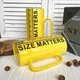 Кружка Гігант "Size matters", 20см, 1000мл, керамічна (Велика подарункова чашка) - зображення 10