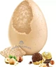 Пасхальний набір шоколадне яйце з цукерками Ferrero Rocher White Chocolate Easter Egg 250г - зображення 4