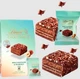 Шоколадні вафлі Lindt Choco Wafer Milk Chocolate Hazelnut Box 135г - зображення 4