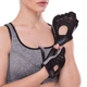 Перчатки для фитнеса перчатки спортивные Zelart Fitness Gloves 161953 размер S Black-Light Grey - изображение 9