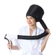 Термоколпак для фена Bonnet "Dryer Attachment" шапка сушуар для масок, процедур, лечения и сушки волос в домашних условиях, размер универсальный (Черный) - изображение 2
