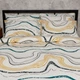 Комплект постельного белья Moon&Star King Size 220х240 см Natural Waves Бязь Gold Люкс (MS-820009521) - изображение 3