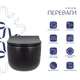 Унитаз подвесной Qtap Taurus безободочный с сиденьем Soft-close QT2433084EUQMB - изображение 3