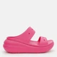 Женские шлепанцы для пляжа Crocs Crush Sandal Dgf 207670-6ZQ 38-39 (M6/W8) 24 см Dragon Fruit (198445103803) - изображение 1