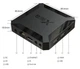 Андроид смарт ТВ-приставка Smart TV X96Q 4K 2/16 GB HDMI, Android медиаплеер для телевизора, приставка смарт тв - изображение 5