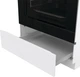Плита Gorenje GK6C5WF комби, 71л, 60x60см, дисплей, IconLed, чугун, белый - изображение 10