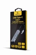 Док-станція Cablexpert USB-C 5-в-1 (A-CM-COMBO5-02) USB/HDMI/PD/Аудіо 3,5 - изображение 1