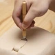 Набір стеків - петель для ліплення та гончарства Shaping Tools стеки з петлями для моделювання з глини / пластиліну, 5 шт, бежевий "G" (102111723) - зображення 2