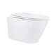 Унитаз подвесной Qtap Swan безободковый с сиденьем Soft-close QT16335178W - изображение 1