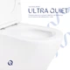 Унитаз-компакт Qtap Cardinal Ultra Quiet безободковый с сиденьем Soft-close QT04222168AUQ3W - изображение 6