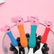 Набір дитячих столових приборів із нержавіючої сталі Peppa Pig 2 ложки та 2 вилки для дитини з ручкою у формі Свинки Пепи (102110643) - зображення 4