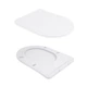 Унитаз подвесной Qtap Scorpio безободковый Ultra Quiet с сиденьем Soft-close QT14332380ASW - изображение 8