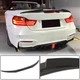 Спойлер крышки багажника Карбон V11 (Кабриолет) для BMW 4 серия F-32 2012-2020 гг - изображение 1