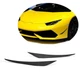 Накладка на передний бампер Flap V2 (Карбон) для Lamborghini Huracán - изображение 1