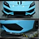 Накладки на передний бампер Flap V1 (Карбон) для Lamborghini Huracán - изображение 8