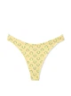 Жіночі трусики Victoria's Secret (2163389432558) стрінги Logo Cotton Thong XS жовті - зображення 3