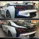 Спойлер крышки багажника Карбон V1 для BMW I8 2014-2020 гг - изображение 4