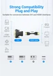 Перехідник конвертер DVI на HDMI converter Vention Bi-directional Adapter (HDMI 1.4, Full HD 60Hz). Black - зображення 2