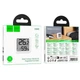 Термометр гигрометр комнатный HOCO Indoor electronic hygrothermometer (12 мес). White - зображення 9
