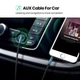 Аудиокабель mini jack 3,5 mm UGREEN AV112 Gold Plated Metal Case с угловым L-образным штекером (1m). Blue - изображение 9