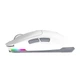 Ігрова миша комп'ютерна бездротова MEETION GW24 |2.4G+BT, 6 Keys, 8000dpi, 30-60h, RGB| white - зображення 4