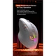 Ігрова миша комп'ютерна бездротова MEETION GW32 |2.4G+BT, 7 Keys, 8000dpi, 35-115h, RGB| white - зображення 8