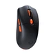 Ігрова миша комп'ютерна бездротова MEETION GW33 |2.4G+BT, 6 Keys, 10000dpi, 25-60h, RGB| black - зображення 1