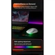 Ігрова миша комп'ютерна бездротова MEETION GW33 |2.4G+BT, 6 Keys, 10000dpi, 25-60h, RGB| black - зображення 4