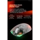 Ігрова миша комп'ютерна бездротова MEETION GW33 |2.4G+BT, 6 Keys, 10000dpi, 25-60h, RGB| black - зображення 6