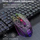 Бездротова ігрова миша GAME MOUSE RGB Bluetooth + 2.4G на акумуляторі чорна - зображення 5