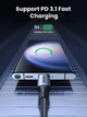 Кабель Ugreen Type-C to Type-C 2 м 240W 5A Gray - изображение 6