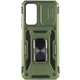 Чехол Epik Camshield Army Ring для Xiaomi Redmi 10 Ударопрочный Оливковый / Army Green - изображение 10