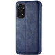 Чехол-книжка GETMAN Cubic (PU) для Xiaomi Redmi Note 11 Pro / 12 Pro 4G Кожаный Синий - изображение 7