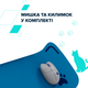 Комплект Canyon HSET-W6 Kitty Edition Wireless UA Blue (CNS-HSETW6BL) - изображение 9