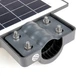 Вуличний ліхтар на стовп UKC Solar street light 2VPP із сонячною панеллю та датчиком руху 5622 - зображення 4