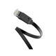Сетевой кабель Ugreen High Speed Flat Ethernet RJ45 Cat.6 1000Mb/s 3m Black - зображення 2