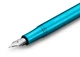 Чорнильна ручка Kaweco Liliput Blue блакитна алюміній перо M (середнє) - зображення 4