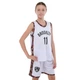 Форма баскетбольна дитяча NBA клуб Brooklyn Nets 11 NB-Sport розмір XL 134-150 см колір білий 3579 - зображення 1