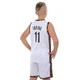 Форма баскетбольна дитяча NBA клуб Brooklyn Nets 11 NB-Sport розмір XL 134-150 см колір білий 3579 - зображення 8
