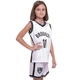 Форма баскетбольная детская NBA клуб Brooklyn Nets 11 NB-Sport размер S 116-122 см цвет белый-черный 3578 - изображение 1