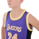 Форма баскетбольная детская NBA клуб Los Angeles Lakers 24 NB-Sport размер M 122-128 см цвет фиолетовый-желтый BA-9831 - изображение 12