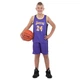 Форма баскетбольная детская NBA клуб Los Angeles Lakers 24 NB-Sport размер M 122-128 см цвет фиолетовый-желтый BA-9831 - изображение 11