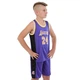 Форма баскетбольная детская NBA клуб Los Angeles Lakers 24 NB-Sport размер M 122-128 см цвет фиолетовый-желтый BA-9831 - изображение 8