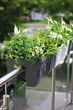 Горшок балконный на перила Form-Plastic Волна с кронштейнами 22 л 29 х 20 х 60 см, Цвет Антрацит - изображение 4
