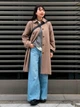 Пальто осеннее женское Uniqlo 950281266 2XL Коричневое (1159826821) - изображение 8